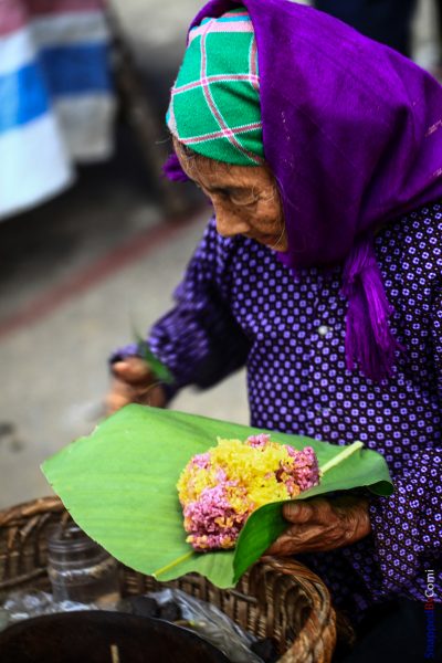 Five colored sticky rice